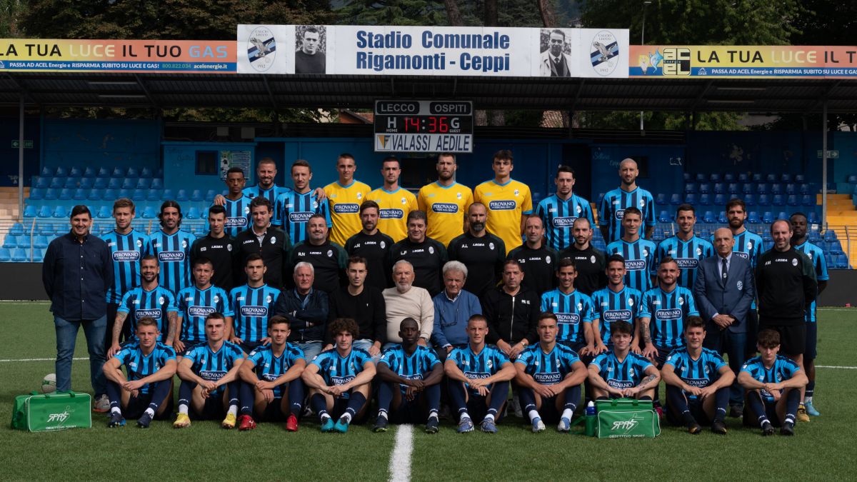 La squadra Calcio Lecco 1912